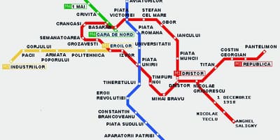 Bèn kat jeyografik bucharest